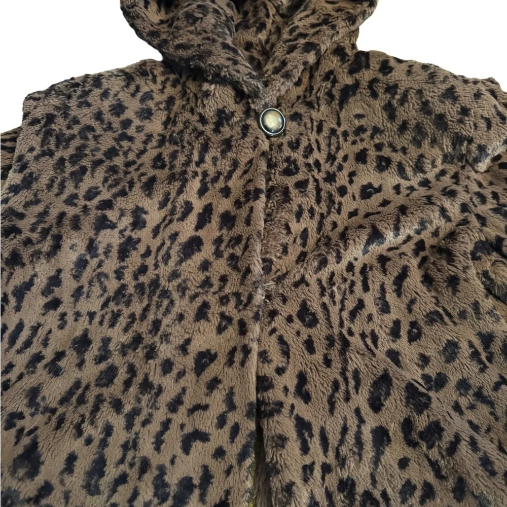 Dennis Basso Brown and Black Puffer Jacket - Picture 4 of 10
